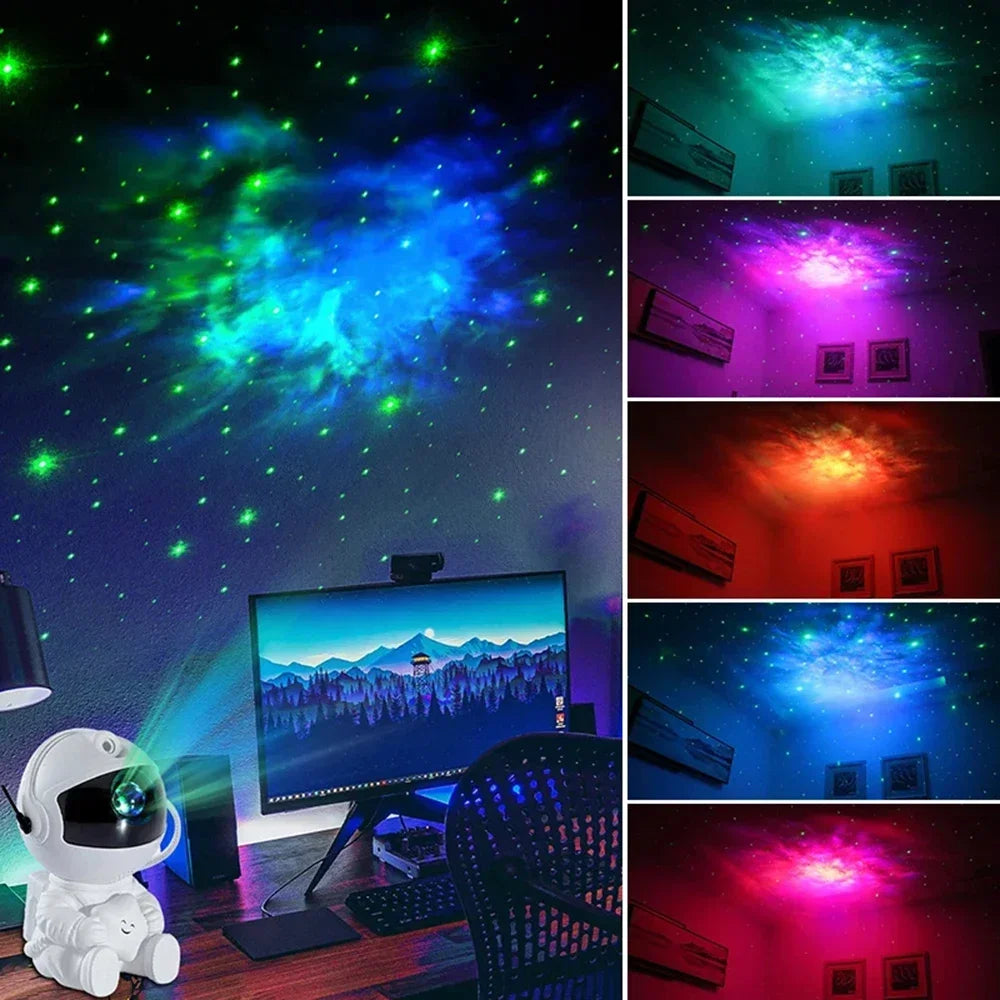 Astronaut Galaxy Star Projector