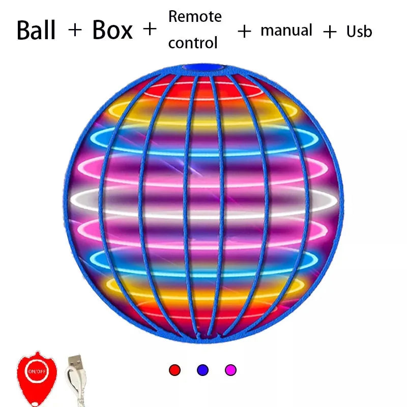 Magic LED Flying Orb Toy