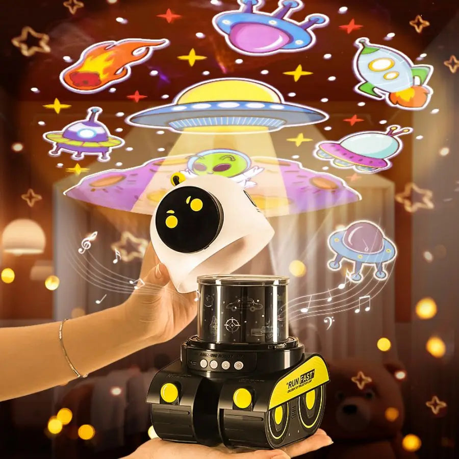 Starry Sky Robot Projector Lamp