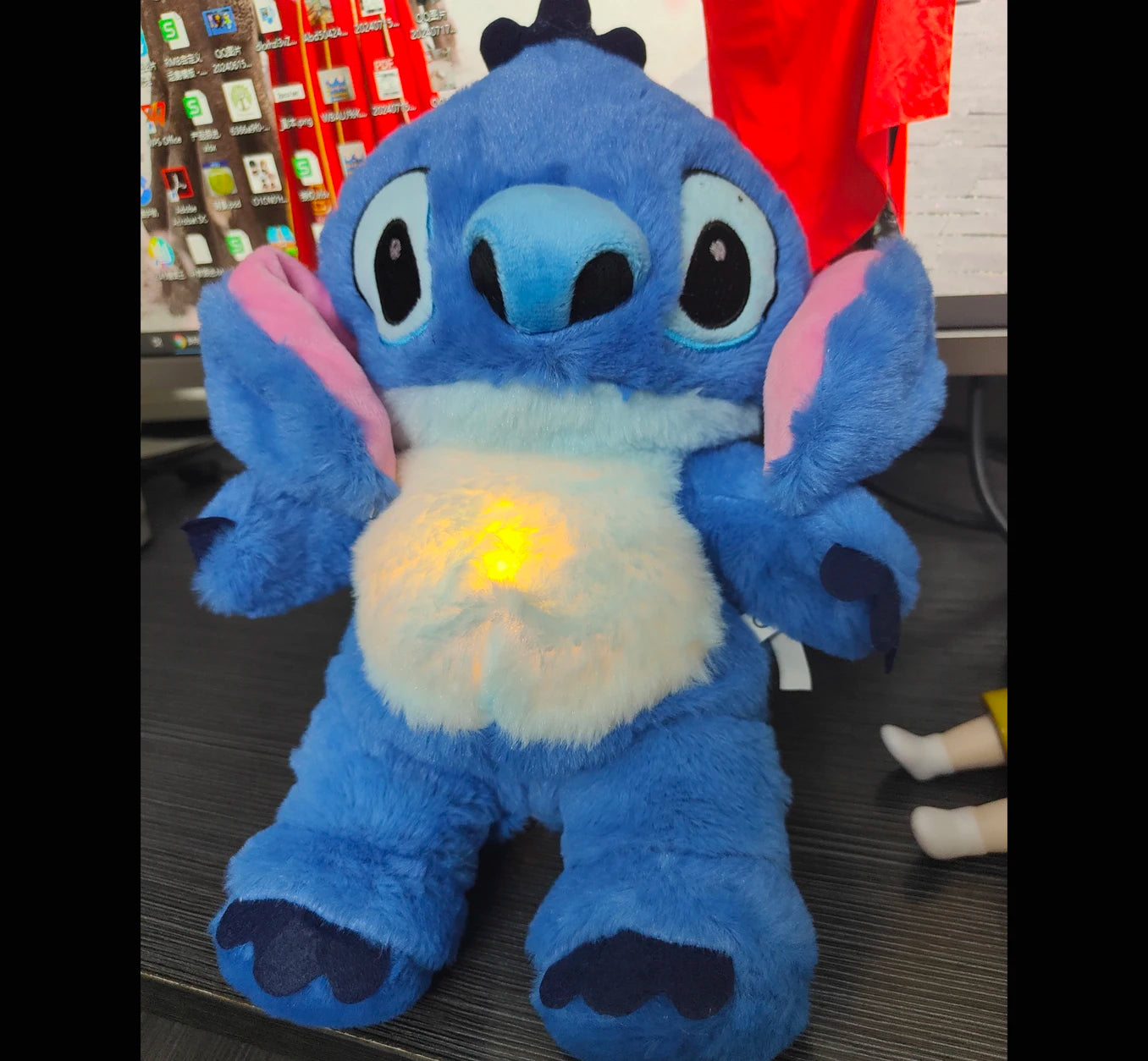 Baby Stitch Breathing Plush Toy