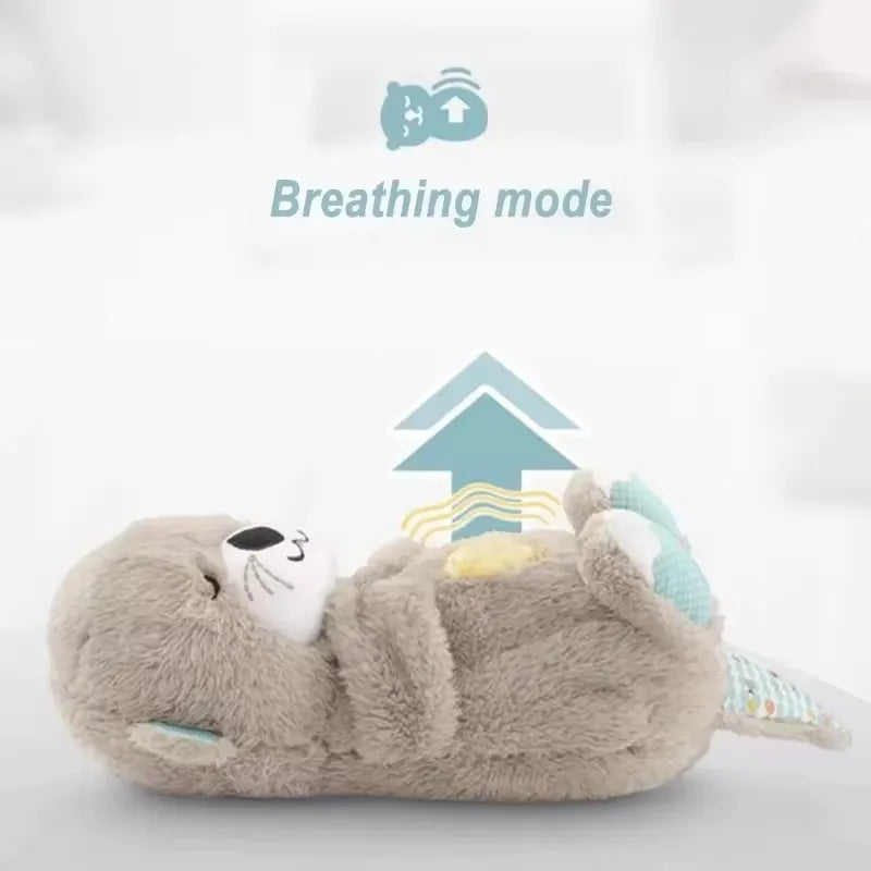 Baby Breathing Bear Plush Sleep Companion