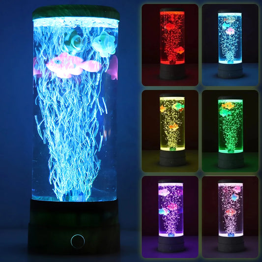 LED Fish Aquarium Night Lamp