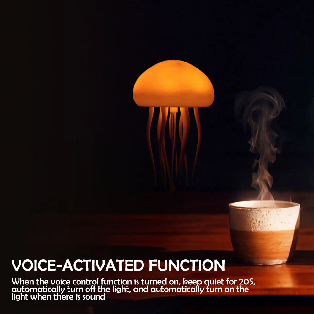 Jellyfish RGB Night Lamp with Humidifier